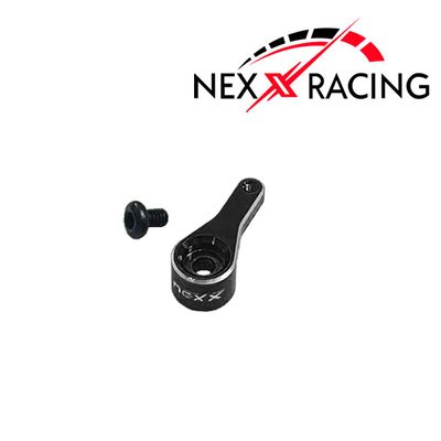 Nexx Racing Servo Horn for AGF RC A06CLS Micro Servo Black