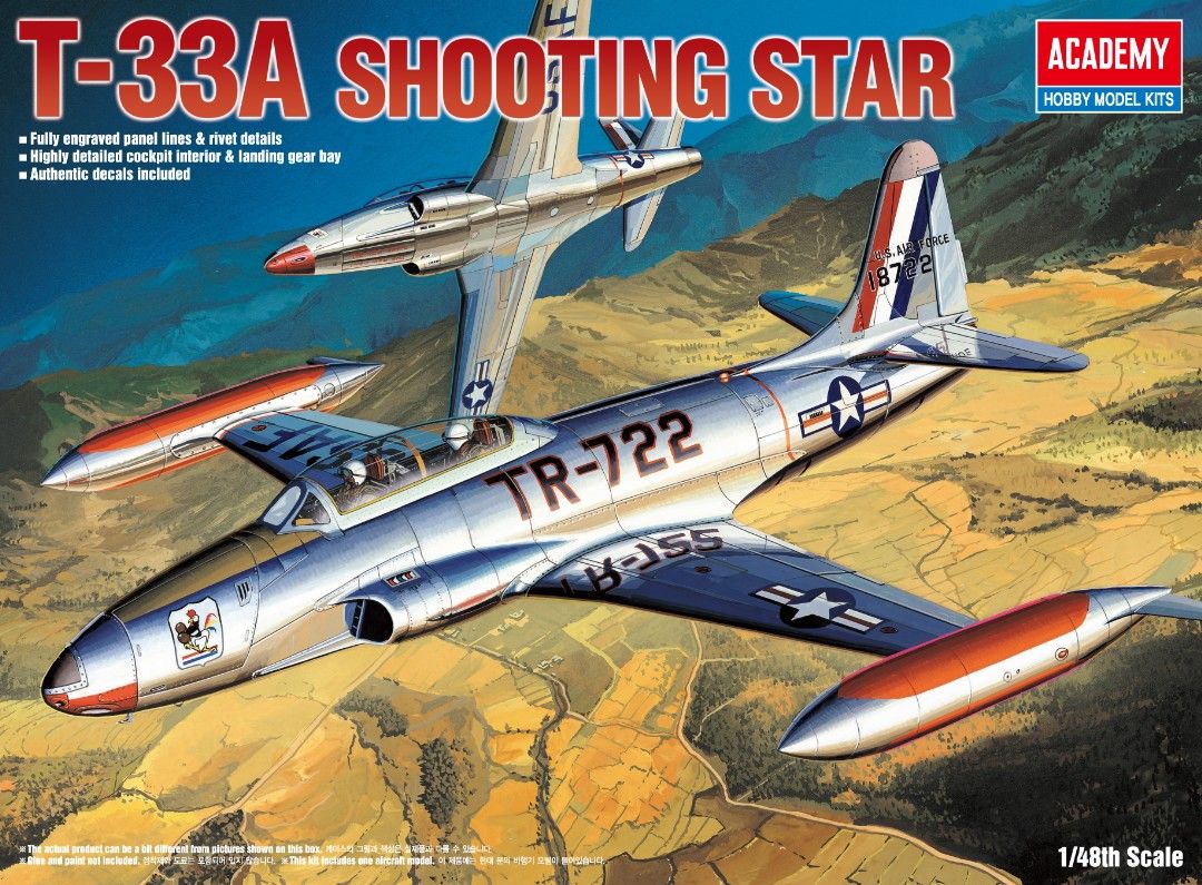 Academy 1/48 T-33A Shooting Star