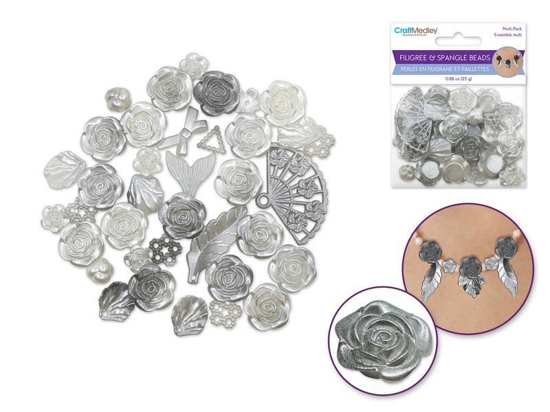 CraftMedley Filigree and Spangles Classic Mix 25g