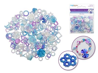 CraftMedley Filigree and Spangles Mardi Gras Mix 25g