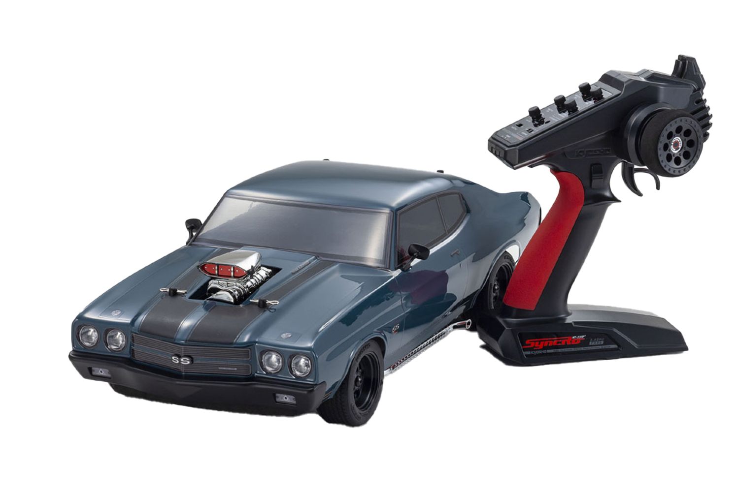 Kyosho Fazer Mk2 VE 1970 Chevelle Supercharged Dark Blue