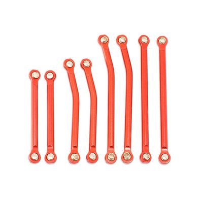 Hobby Details TRX-4M Aluminum Suspension Link Set Red 8pc