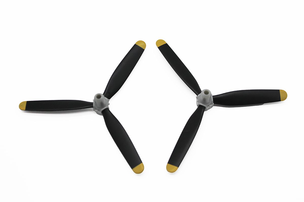 Rage RC 3-Blade Prop &amp; Spinner 2pc F4U BL