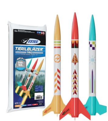 Estes Rockets Trailblazer Trio Beginner 3pc