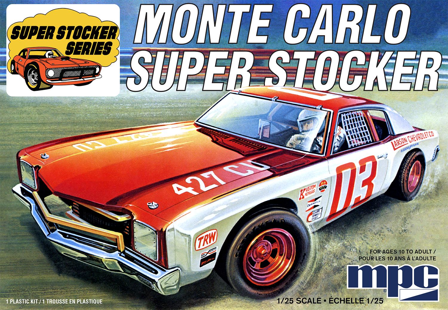 MPC 1/25 1971 Chevy Monte Carlo Super Stocker