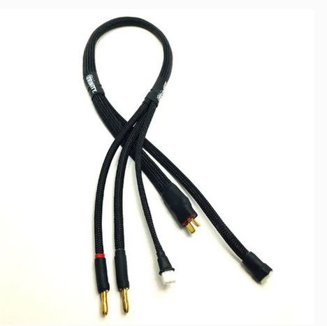 2S Pro Charge Cable, w/ Deans Connector, Black