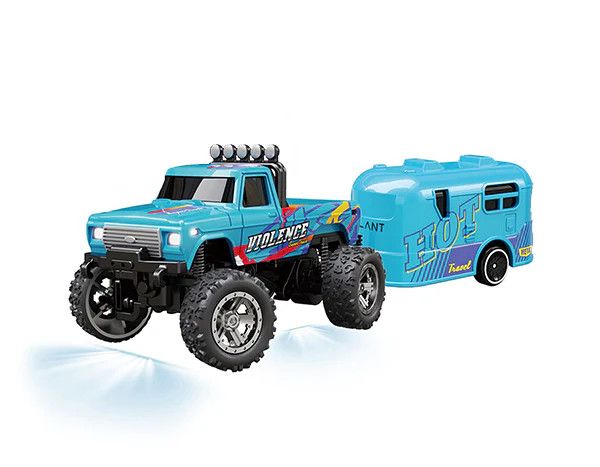RC Pro 1/64 R/C Truck &amp; Trailer with APP control and Big remote