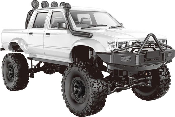 RC Pro 1/16 4WD R/C Truck (red/blue/white)