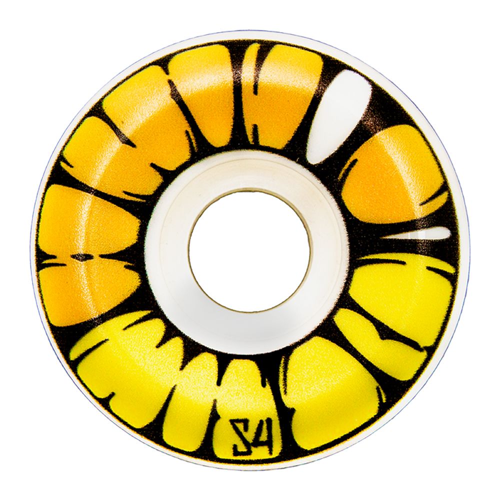 Retna Co. Yellow 101A 54mm Conical Wheels