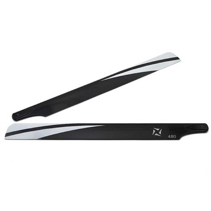 Blade Helicopters 480mm CF Main Rotor Blades 2pc