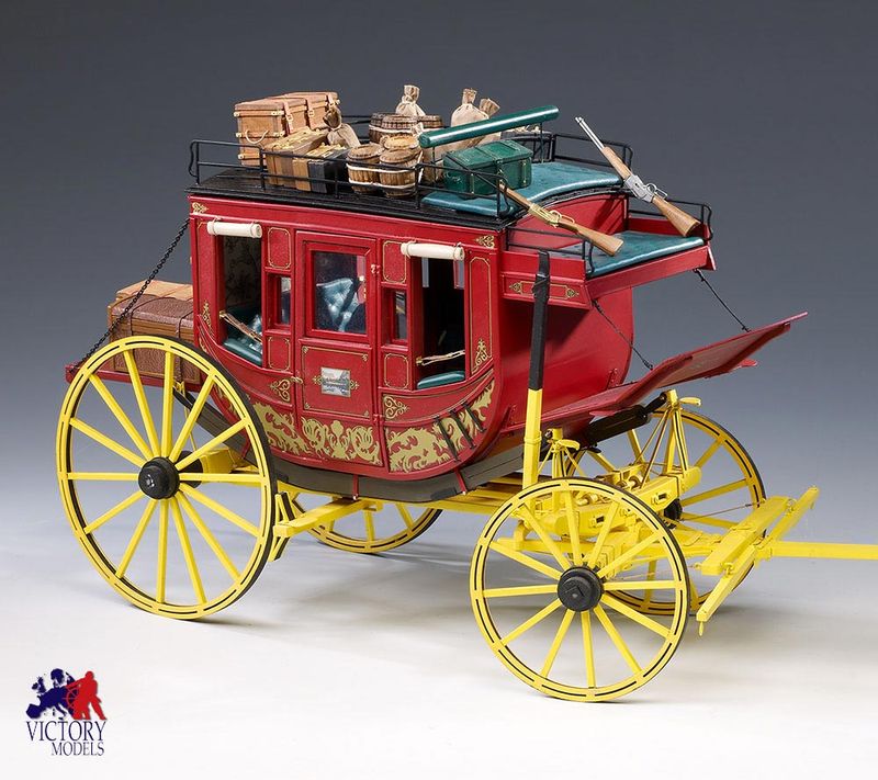 Amati 1/10 Stage Coach Treasures Of The Old West