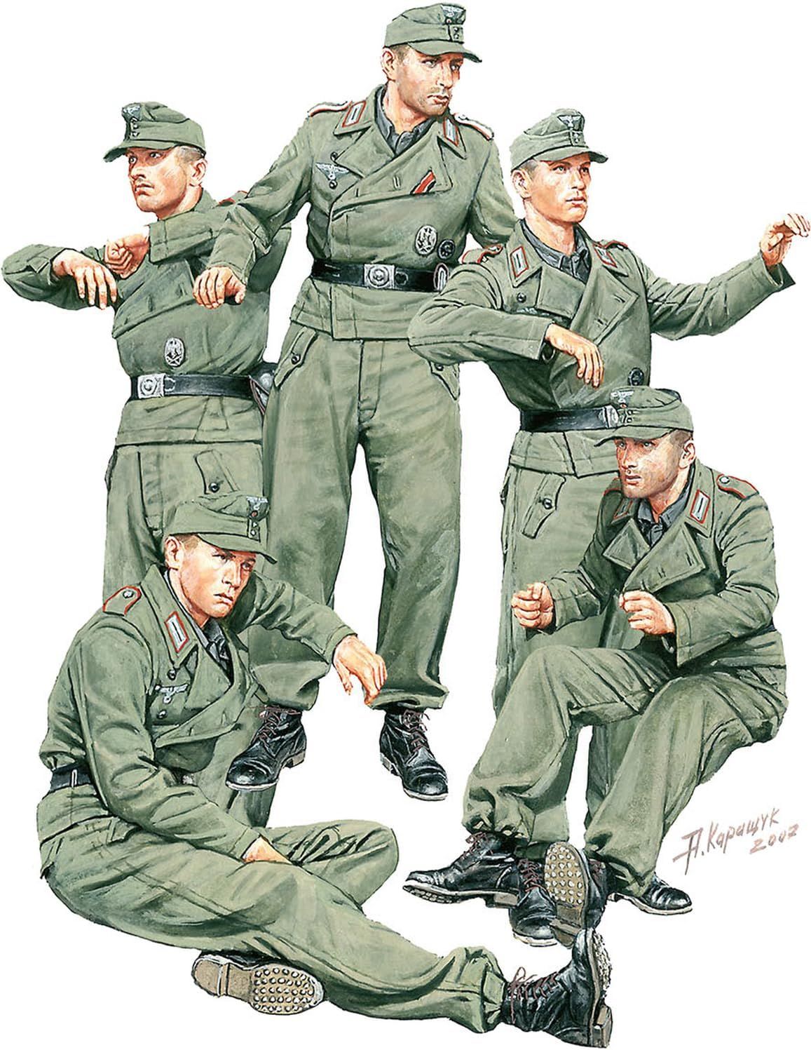 Miniart 1/35 German AFV Crew Special Edition (New Tool)