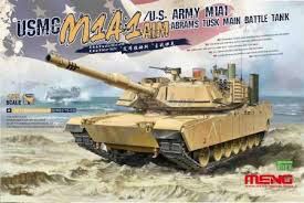Meng 1/35 USMC M1A1 AIM US Army M1A1 Abramstusk Main Battle Tank