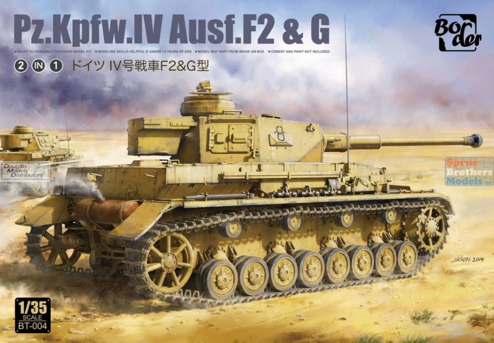 Border Models 1/35 Panzer IV Ausf.F2 G Early (2 in 1)