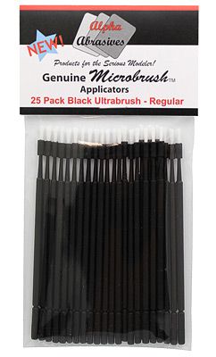 Alpha Abrasive Microbrushes Blue UB Reg 25pc