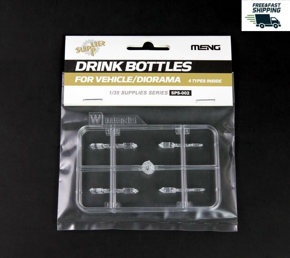 Meng 1/35 Diorama Scaledrink Bottles Forvehicle 8pc