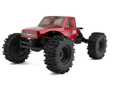 Redcat Ascent-18 Apex 1/18 4WD RTR Brushless Rock Crawler with 2.4 GHz Radio Red Includes B&amp;C