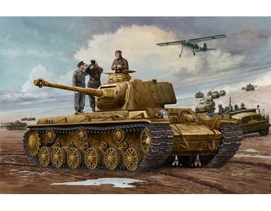 1/35 German Pz.Kpfm KV-1 756(r) Tank