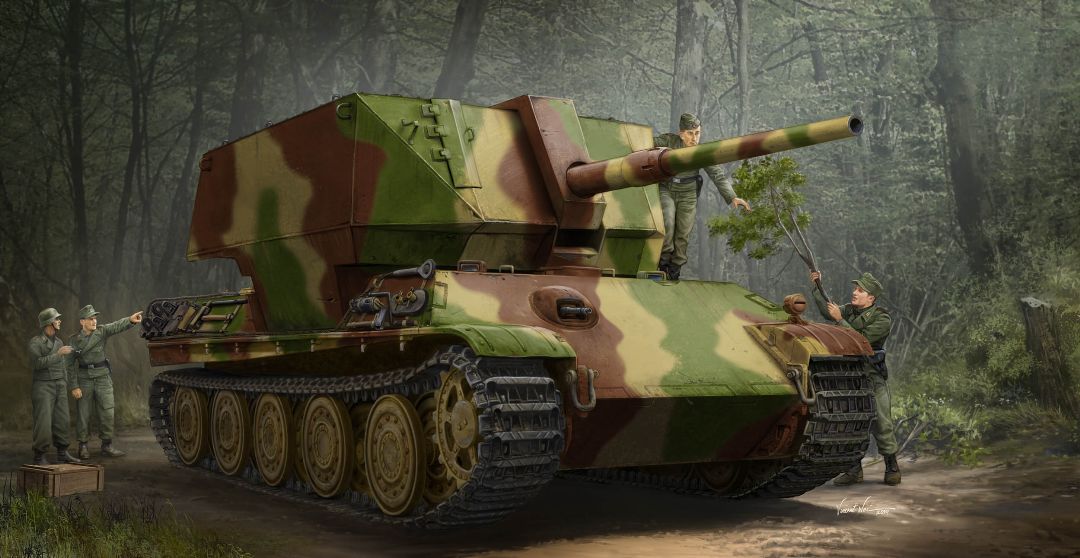 Trumpeter 1:35 - Flakpanther w/8.8cm Flak 41