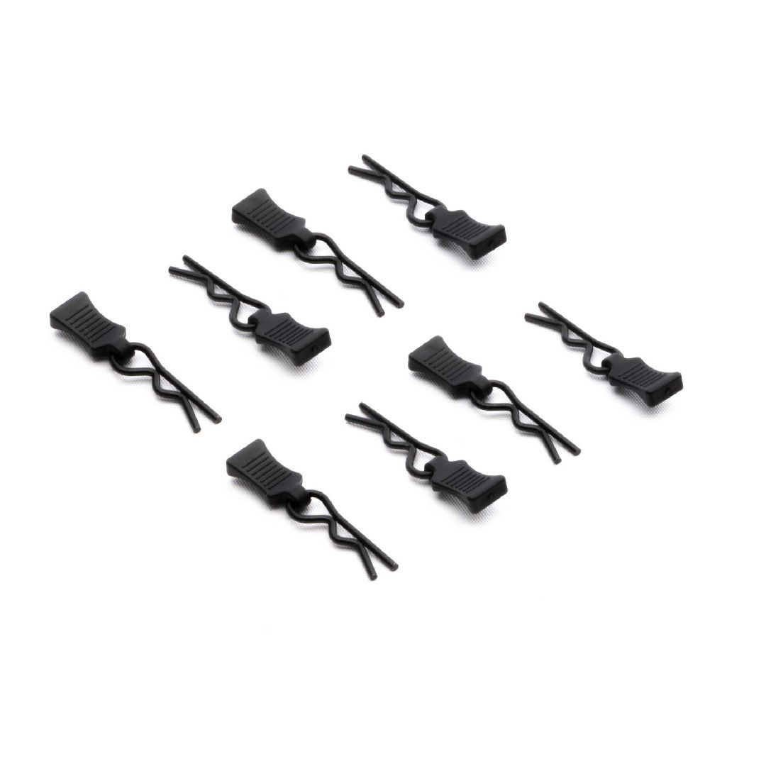 Axial 6mm Body Clip with Tabs 8pc