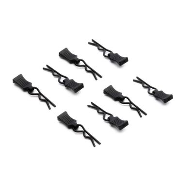 Axial 6mm Body Clip with Tabs 8pc