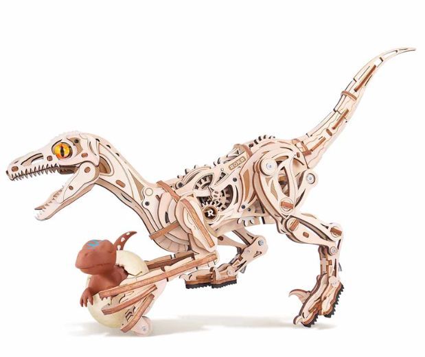Robotime 3D Wooden Puzzles ROKR Velociraptor 189 piece