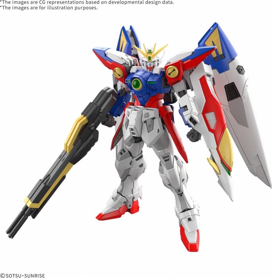 Bandair 1/144 RG Gundam Wing XXXG-00W0 Wing Gundam Zero