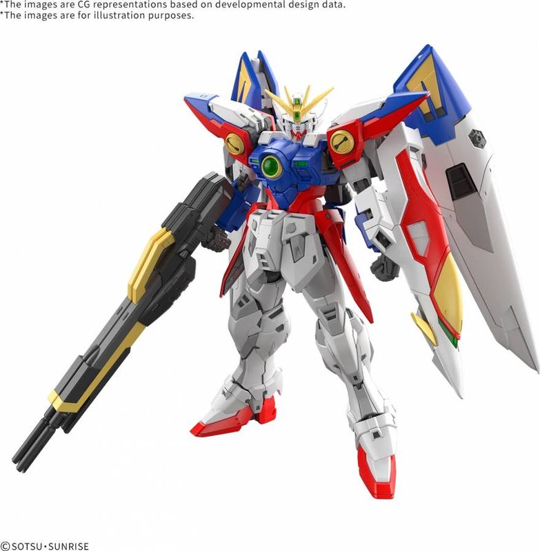 Bandair 1/144 RG Gundam Wing XXXG-00W0 Wing Gundam Zero