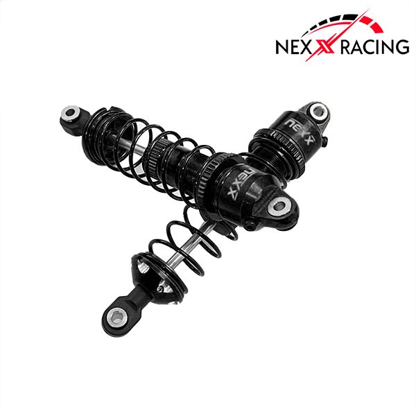 Nexx Racing 88mm Oil Shocks 4pc for Traxass Mini Maxx Black