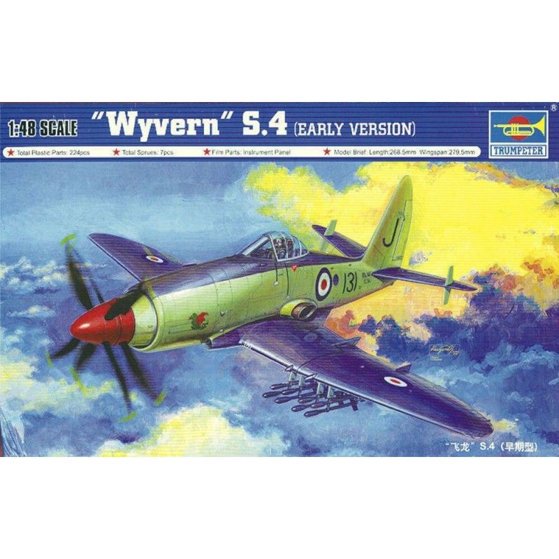 Trumpeter 1/48 Wyvern S.4 Early Version
