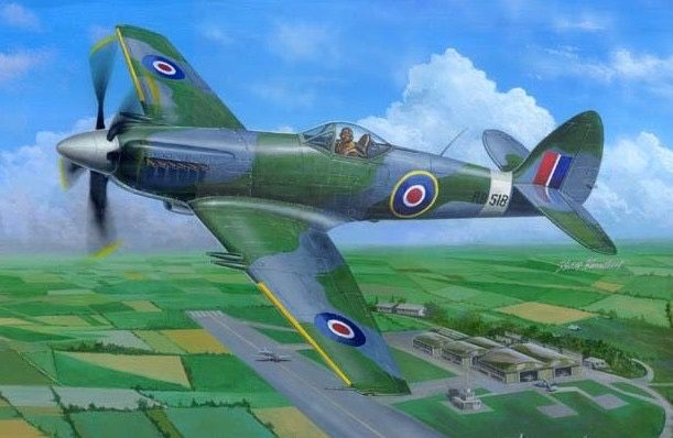 Trumpeter 1/48 Supermarine Spiteful F.MK.14 Fighter
