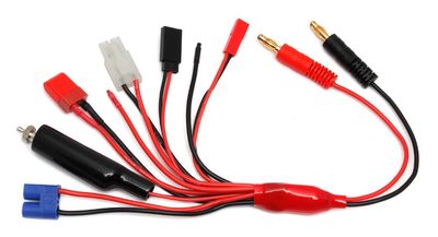 Team Associated Reedy 4mm 7 in 1 Charge Lead