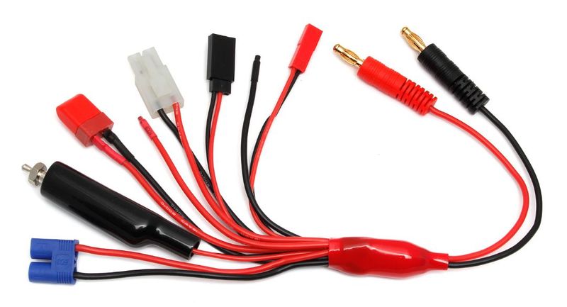 Team Associated Reedy 4mm 7 in 1 Charge Lead