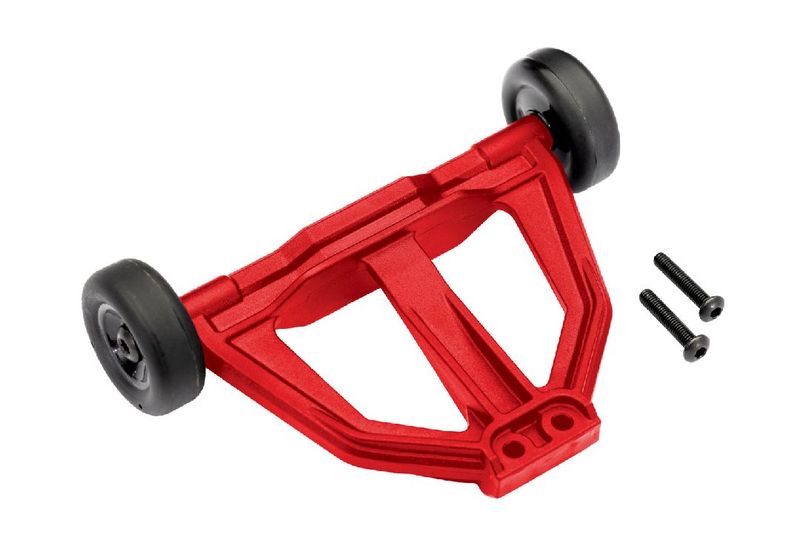 Traxxas Assembled Wheelie Bar Red