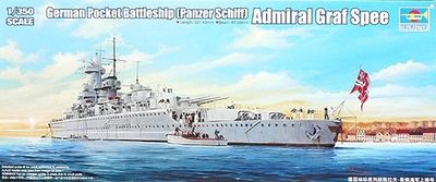 Trumpeter 1/350 German Pocket Battleship Panzer Schiff Admiral Graf Spee