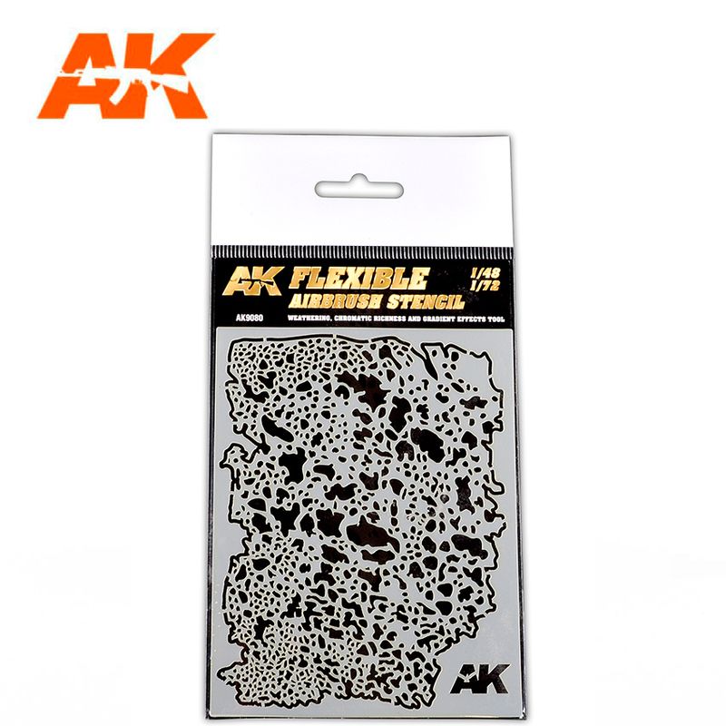 AK Interactive Flexible Airbrush Stencil 1/48  1/72