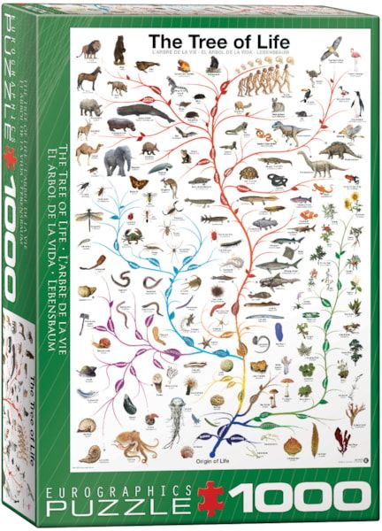 Eurographics The Tree of Life 1000 piece