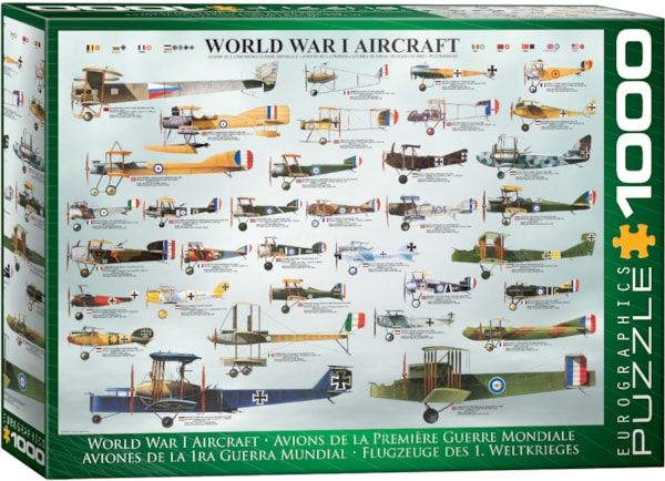 Eurographics WWI Aircraft 1000 piece