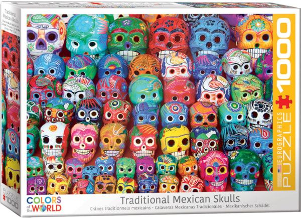 Eurographics Traditional Mexican Skulls 1000 piece