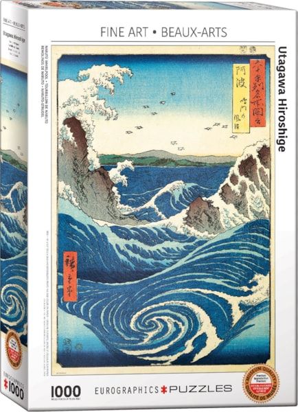 Eurographics Naruto Whirlpool by Hiroshige 1000 piece