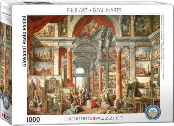 Eurographics Modern Rome by P Pannini 1000 piece