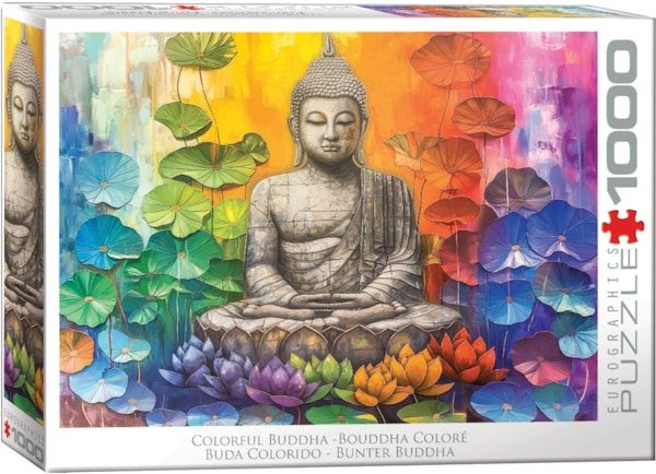 Eurographics Colorful Buddha 1000 piece