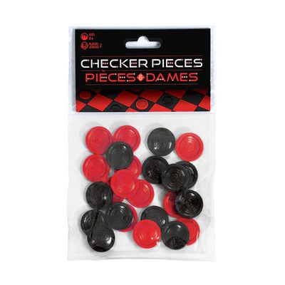 Outset Checker Pieces 24pc