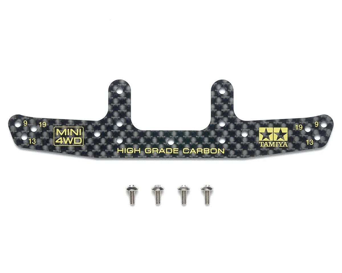 Tamiya Mini 4WD JR HG 1.5mm Carbon Fiber Rear Bumper Plate