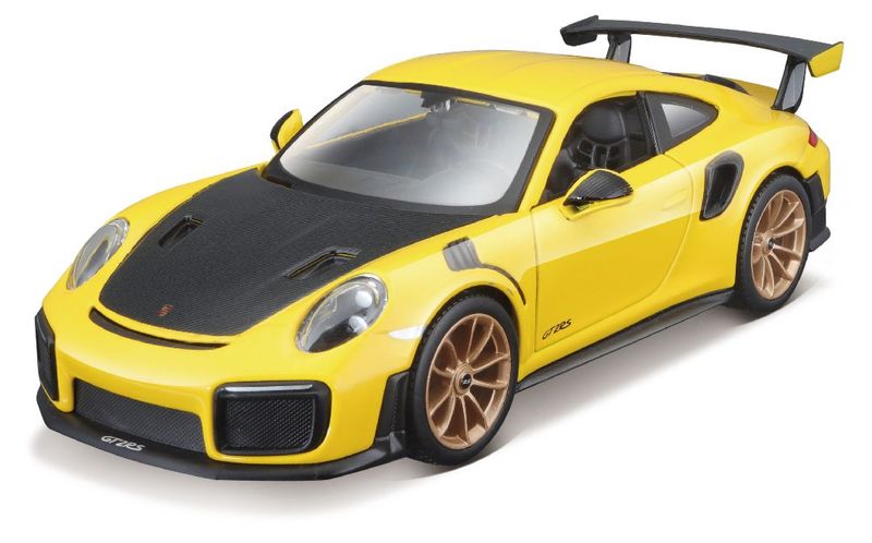 Maisto 1/24 Assembly Line 2018 Porsche 911 GT2 RS Yellow