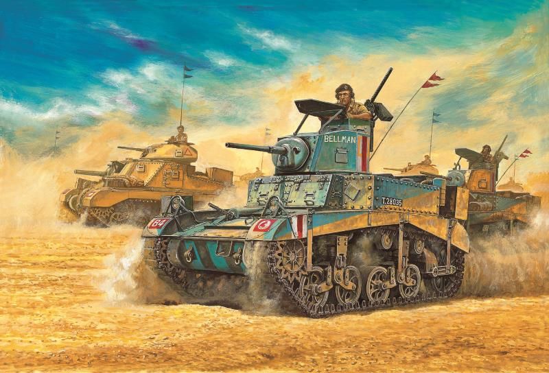 Academy 1/35 British M3 Stuart Honey