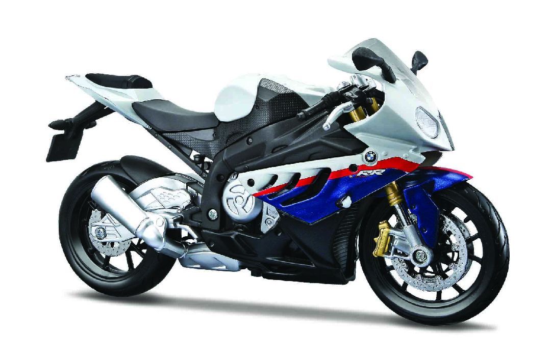 Maisto 1/12 Assembly Line BMW S 1000 RR White/Blue
