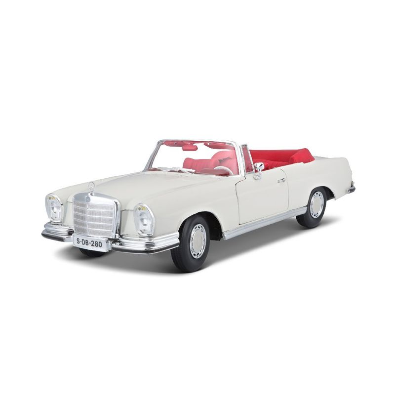 Maisto 1/18 SE 1967 Mercedes Benz 280SE Cabrio Cream