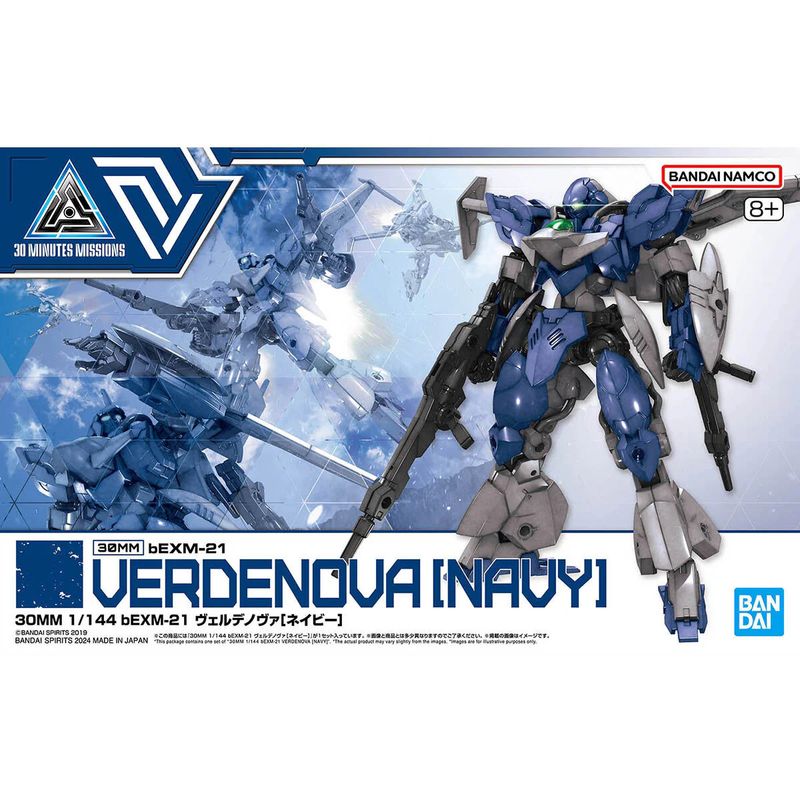Bandai 1/144 30 Minute Mission bEXM-21 Verdenova Navy