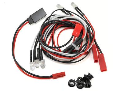 Yeah Racing Ultra Bright LED Light Kit wtih Light Holders